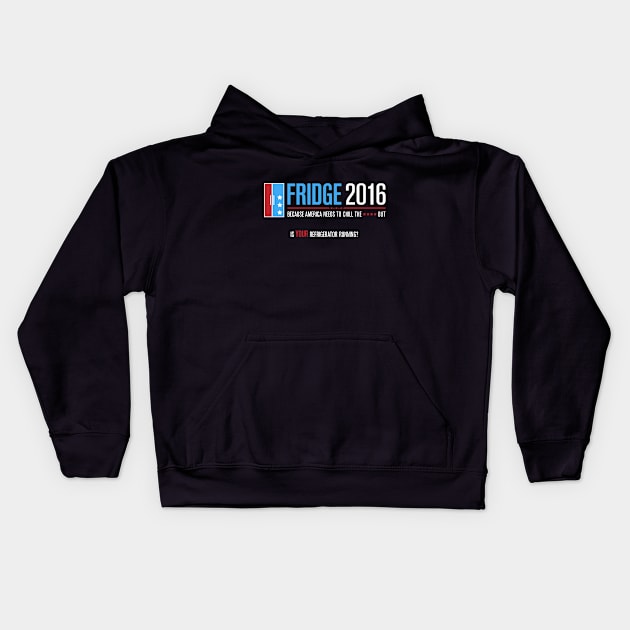 Fridge 2016 Kids Hoodie by Lenchantin